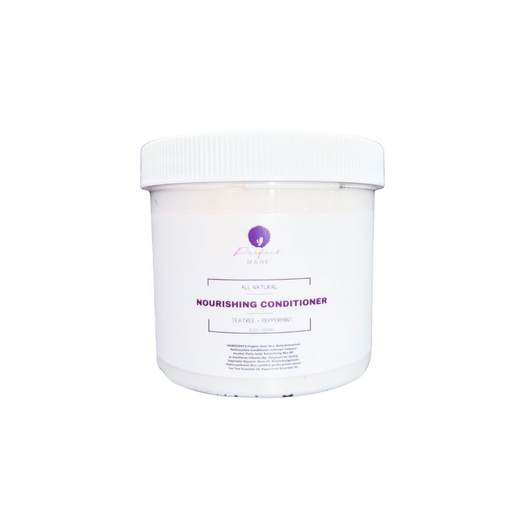 All Natural Nourishing Conditioner (Tea Tree + Peppermint)